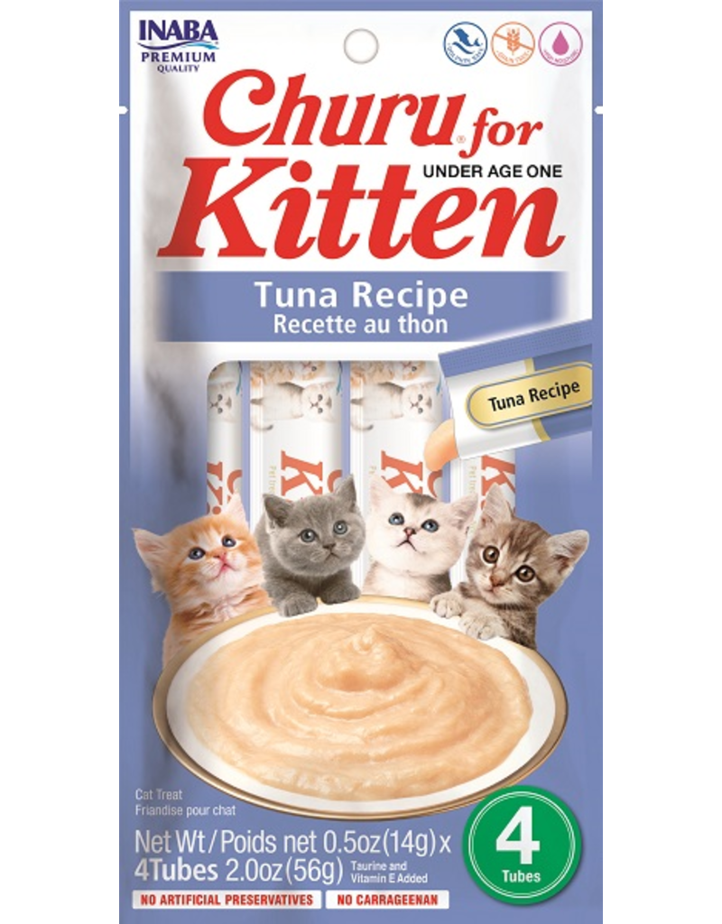 Inaba Inaba Churu Tuna Recipe Tube Treats For Kittens 2oz