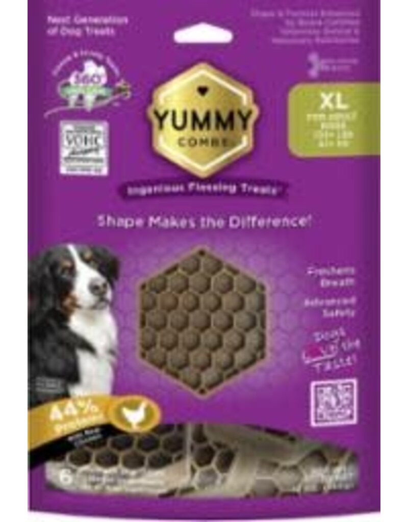 Yummy Combs Extra Large Chicken Recipe Dental Dog Treats 12oz