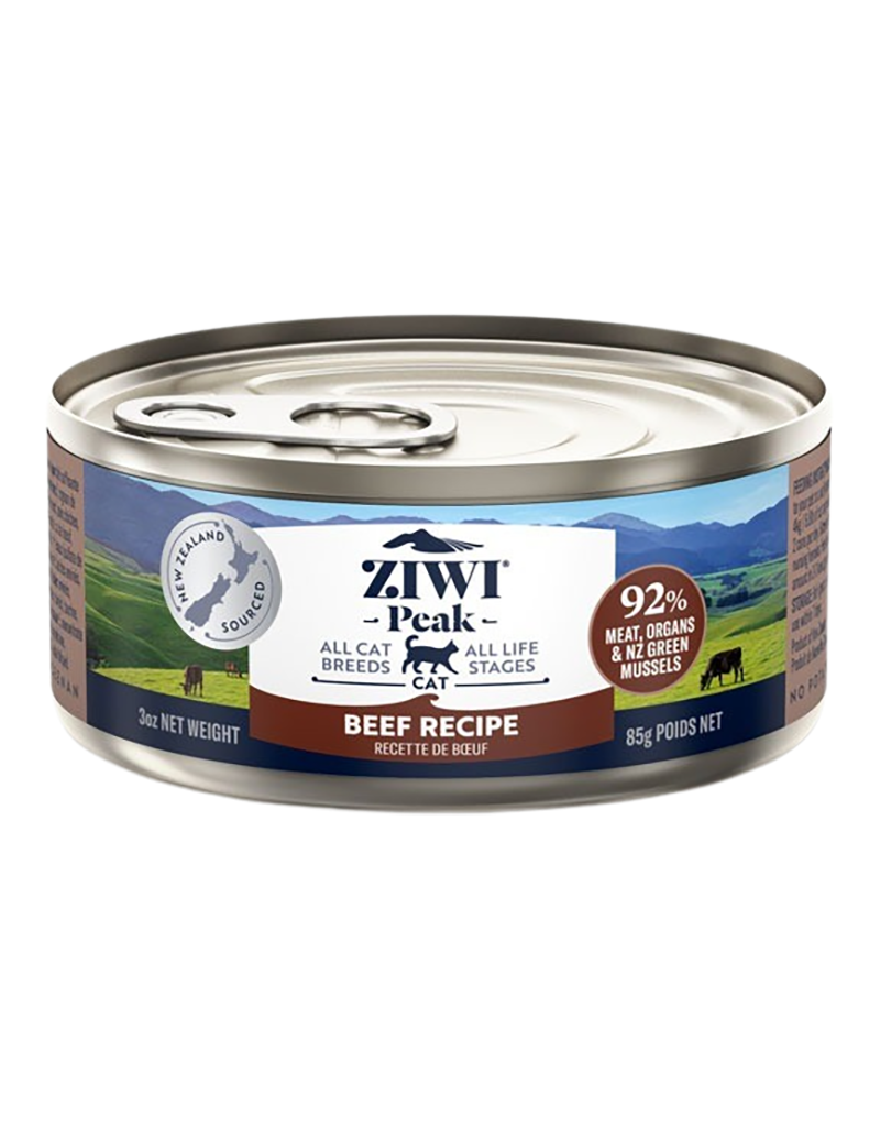 Ziwi Peak Ziwi Peak Beef Recipe Canned Cat Food 3oz