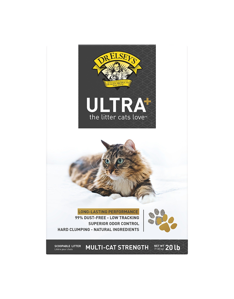 PRECIOUS CAT ULTRA+ CLUMPING LITTER 20LB