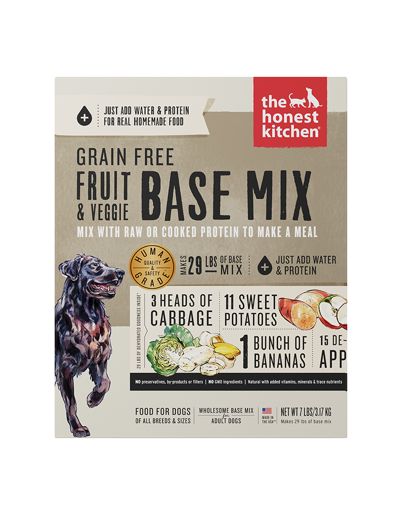 Honest Kitchen The Honest Kitchen Grain Free Fruit & Veggie Base Mix For Dogs 7LB