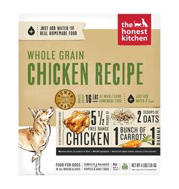 Honest Kitchen The Honest Kitchen Whole Grain Dehydrated Chicken Recipe Dog Food 4LB