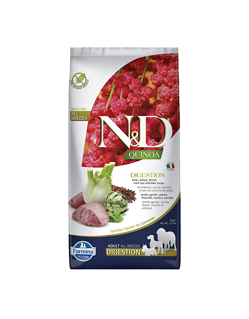Farmina Farmina Dog Quinoa Digestion Lamb Adult Medium/Maxi 15.4Lb