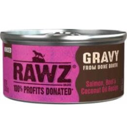 Rawz Rawz Gravy Salmon, Beef & Coconut Oil Canned Cat Food 3oz