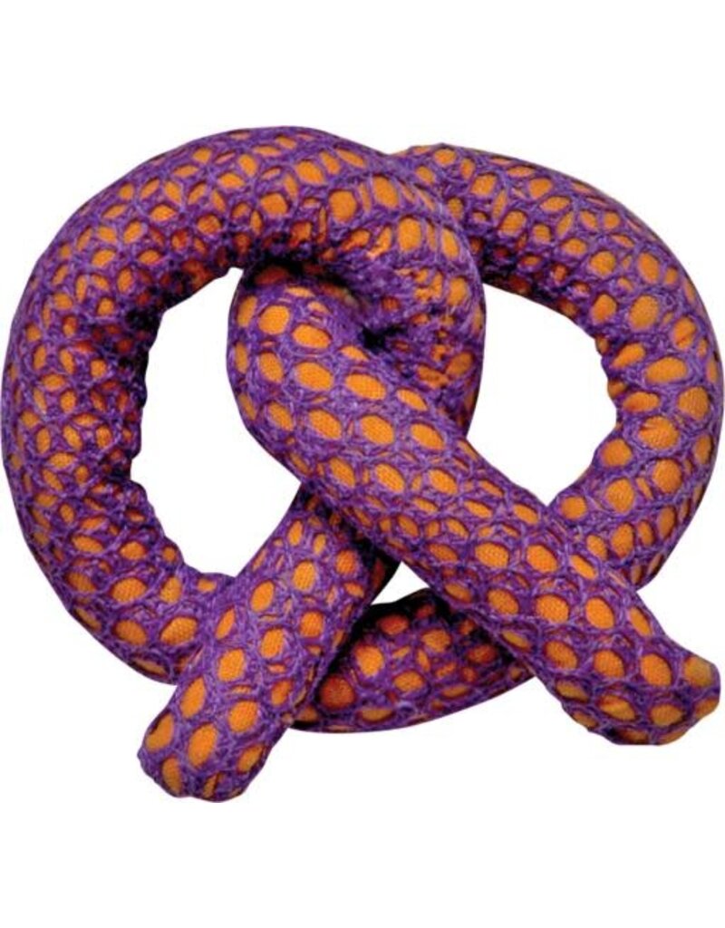 Outward Hound Catstages Catnip Plaque Away Pretzel Cat Toy