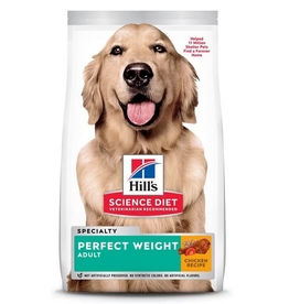 Hill's Science Hill's Science Diet Adult Perfect Weight Dry Dog Food, Chicken Recipe, 25 lb Bag (607827)