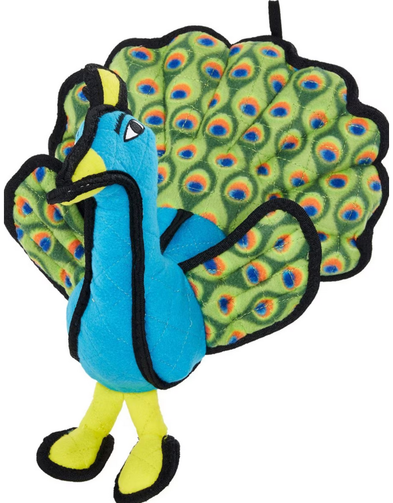 Tuffy's VIP Tuffy Zoo Peacock Dog Toy