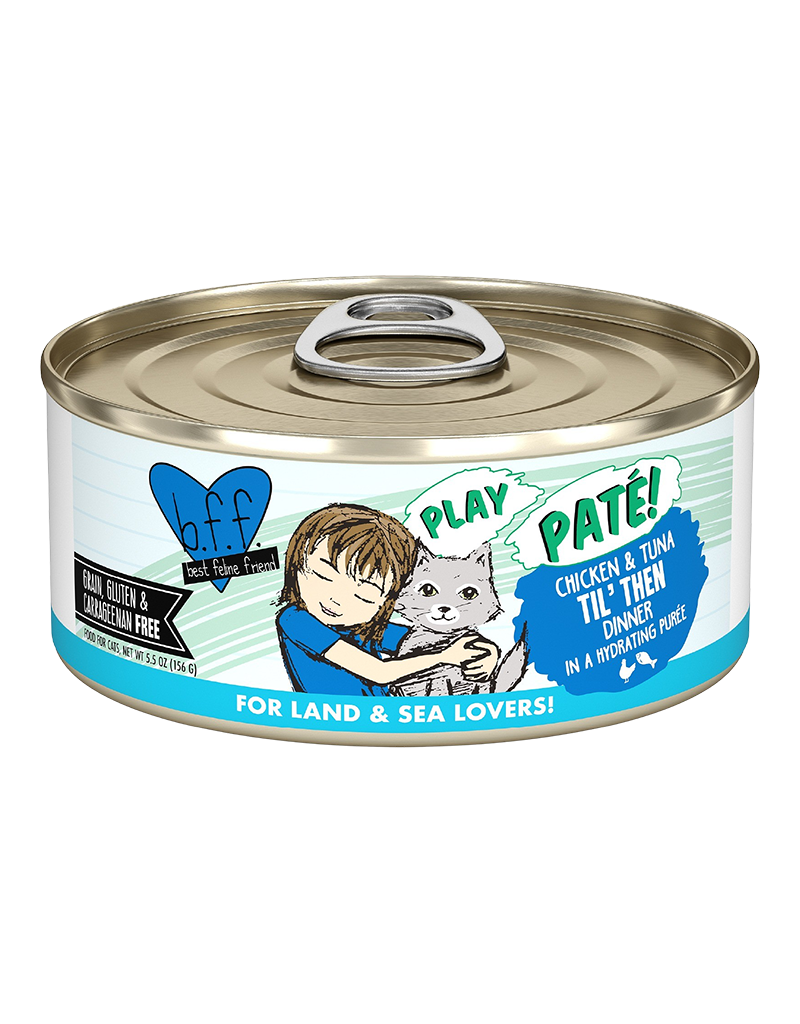 Weruva Weruva BFF Til' Then Chicken & Tuna Recipe Pate Canned Cat Food 5.5oz