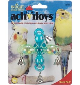 JW Products JW Pet Activitoy Bird Toy Quad-Pod