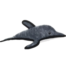 Tuffy's Tuffy Ocean Dolphin, Durable, Tough, Squeaky Dog Toy