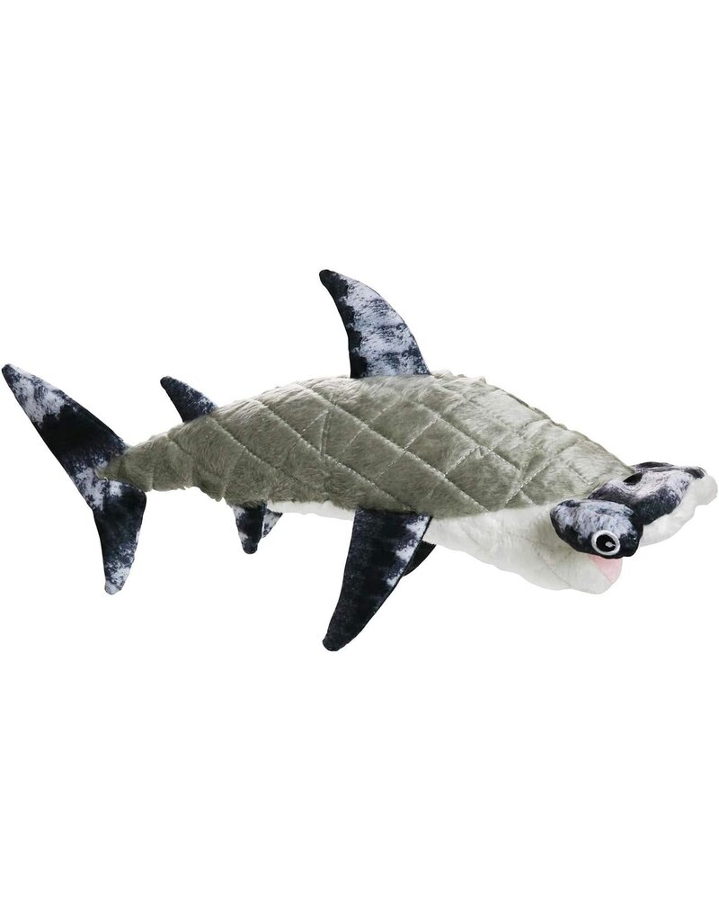 Mighty Ocean Hammerhead, Plush, Squeaky Dog Toy