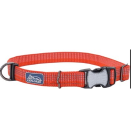 Coastal K9 Explorer Reflective Red Collar (L) 18"-26"