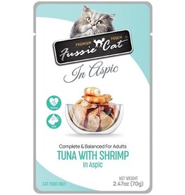 Fussie Cat FUSSIE CAT CP 2.47oz/12 TUNA SHRMP ASPIC