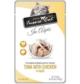 Fussie Cat Fussie Cat In Aspic Tuna & Chicken Recipe Wet Cat Food 2.47oz
