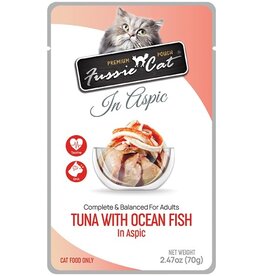 Fussie Cat Fussie Cat In Aspic Tuna & Ocean Fish Recipe Wet Cat Food 2.47oz