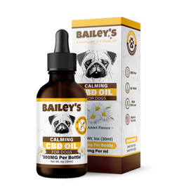 Bailey's Calming CBD Oil For Dogs 300mg