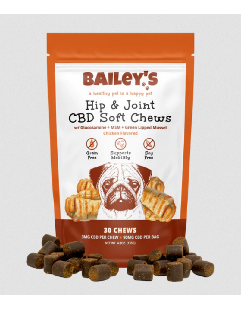 Bailey's Hip & Joint CBD Soft Chews 4.8oz