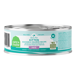 Open Farm Open Farm Grain Free Chicken & Salmon Pate Canned Kitten Food 2.8oz