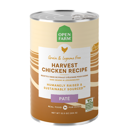 Open Farm Open Farm Grain Free Harvest Chicken Pate Canned Dog Food 12.5oz
