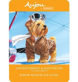 Rawz Aujou Chicken Breast & Duck Recipe Wet Dog Food 2.46 oz