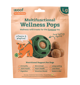 WOOF Large Everyday Wellness Multi Functional Pops For Dogs 8oz
