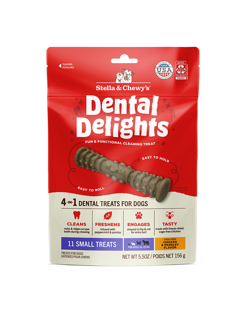 STELLA & CHEWY'S DOG DENTAL DELIGHTS SMALL 11 PACK