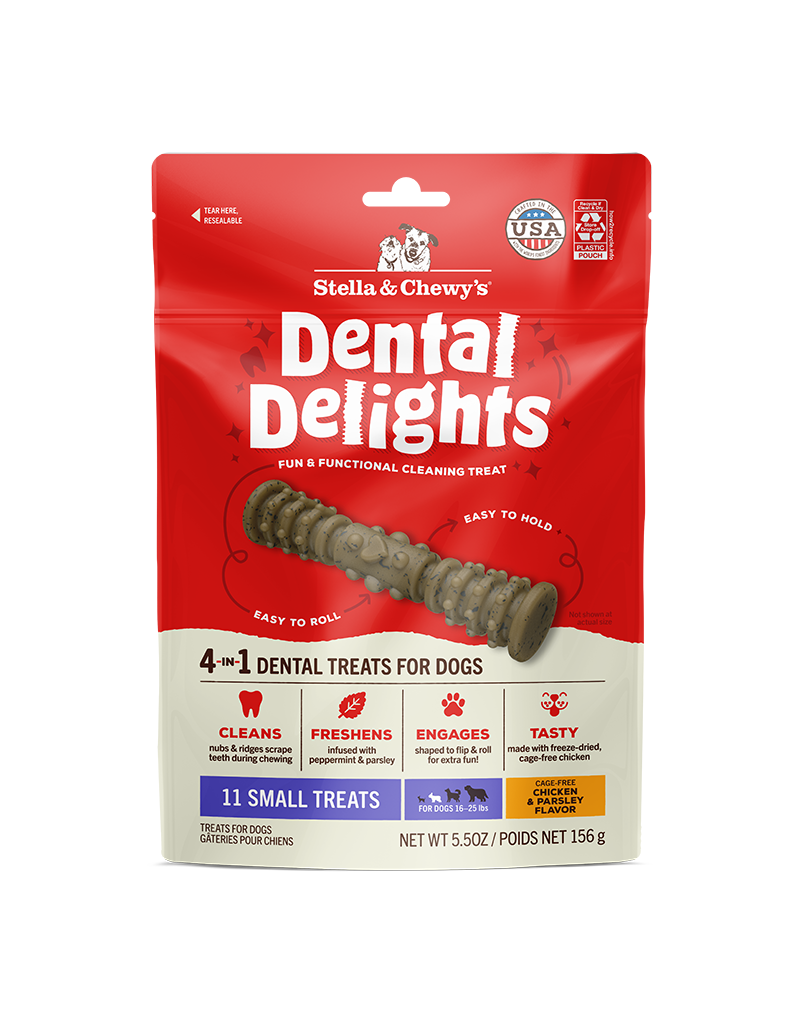Stella & Chewy's Stella & Chewy's Dental Delights Small 11 Pack Dog Dental Treats