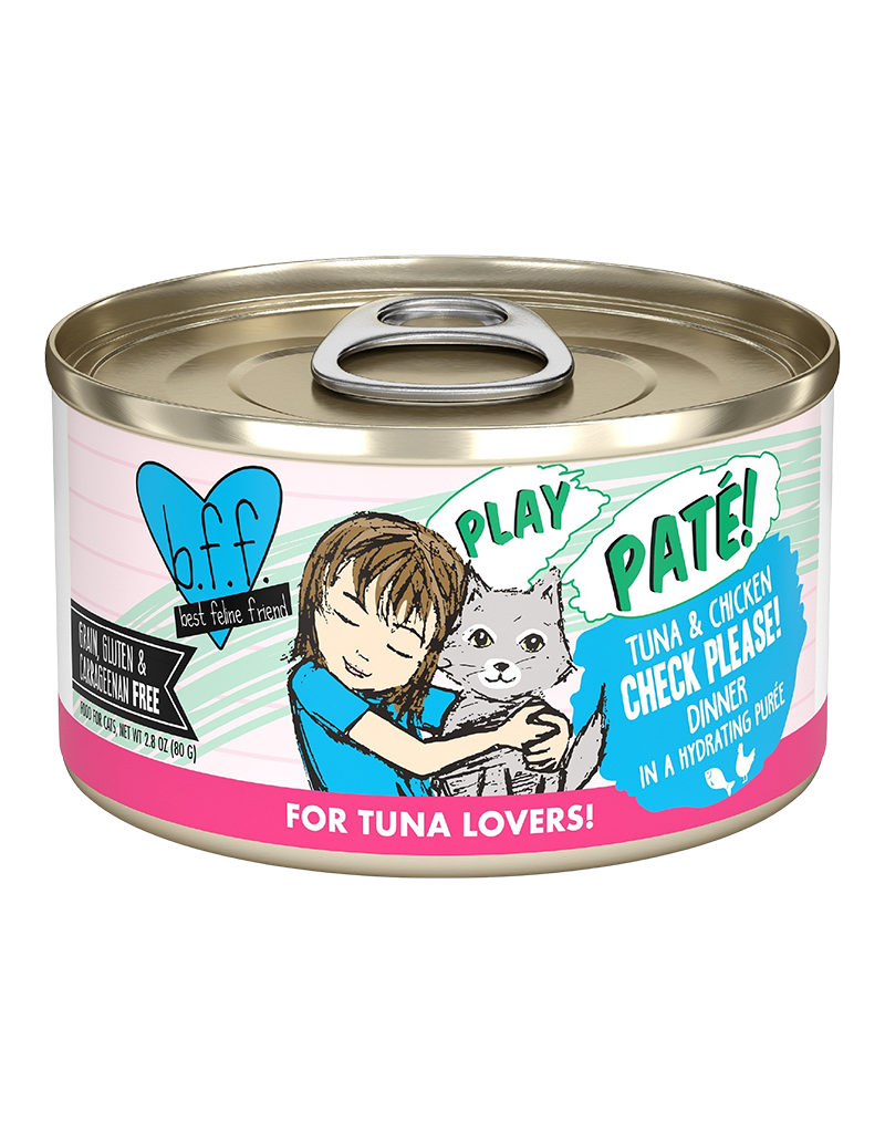 Weruva Weruva BFF cat play check please tuna 2.8oz