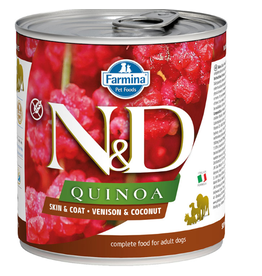 Farmina Dog Quinoa Skin & Coat Venison & Cocunut 10oz