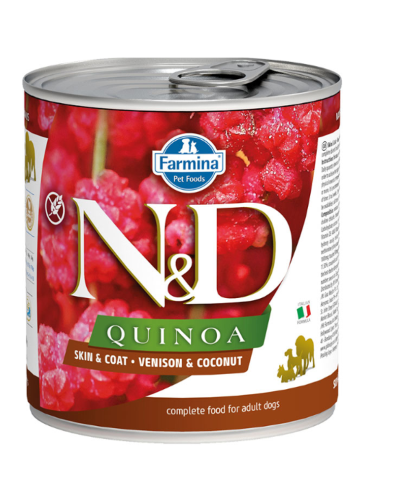 Farmina Dog Quinoa Skin & Coat Venison & Cocunut 10oz