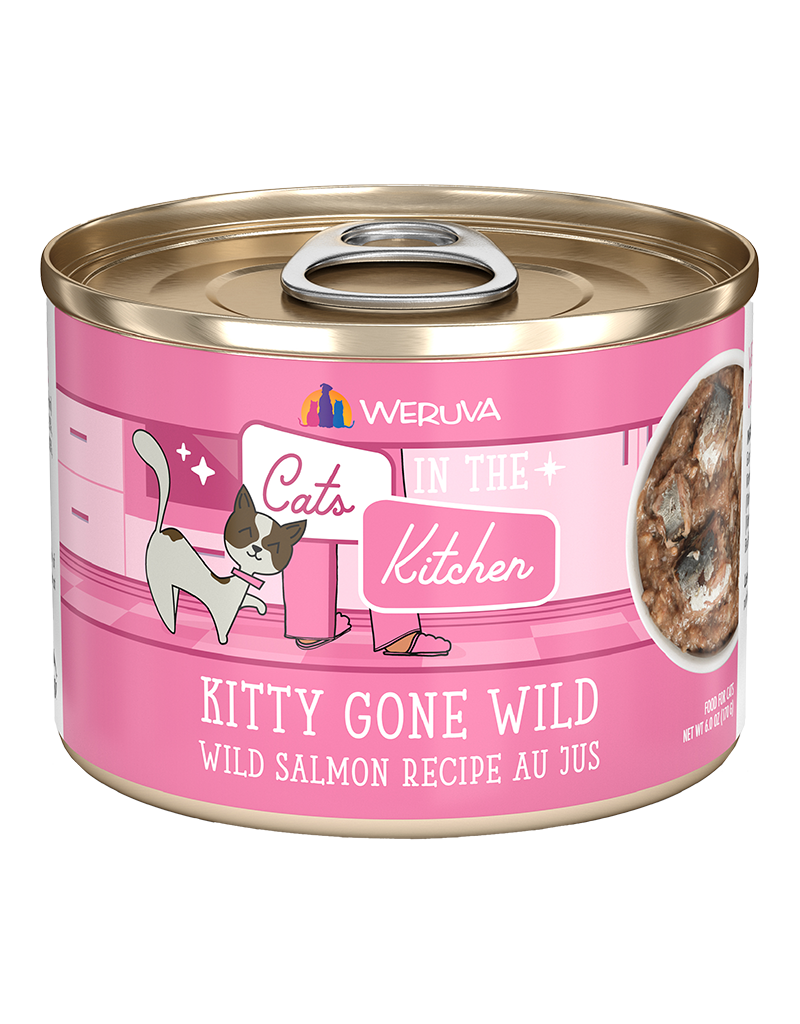 Weruva Weruva Grain Free Cats In The Kitchen Kitty Gone Wild Canned Cat Food 6oz