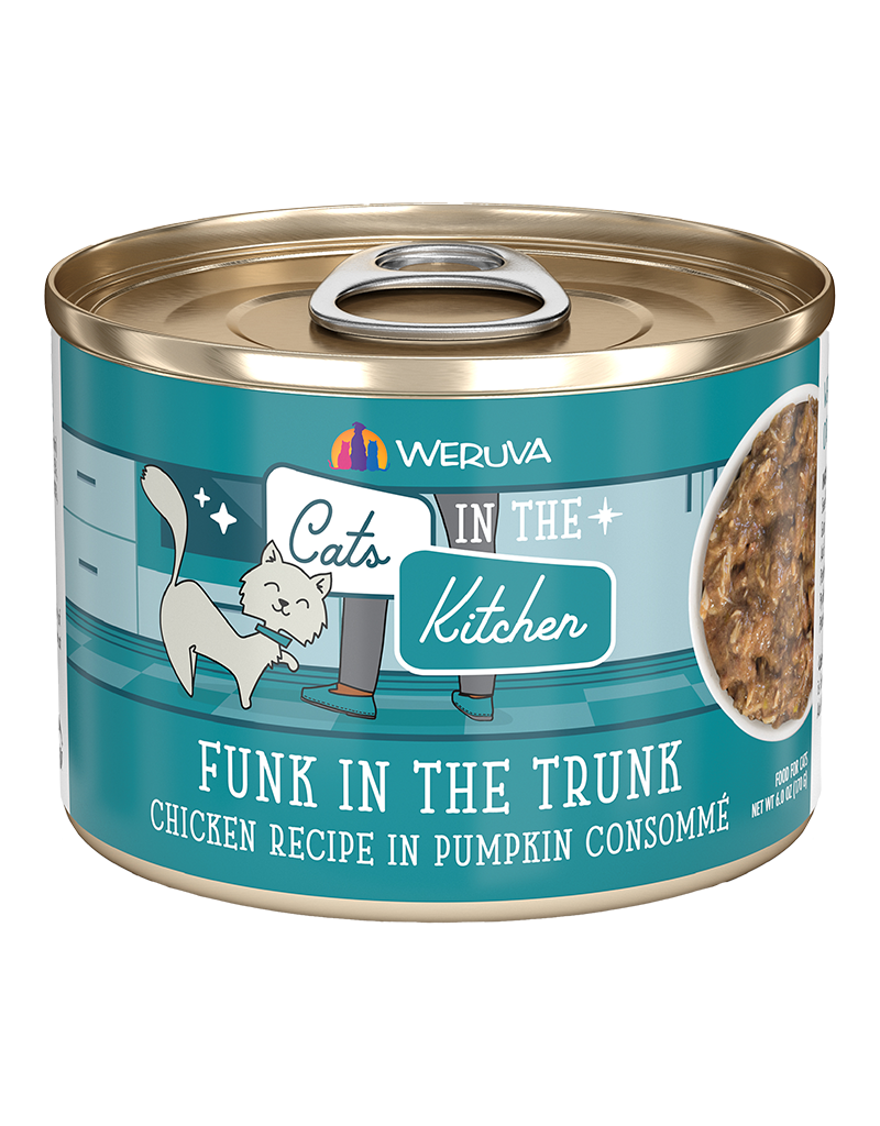 Weruva Weruva Cats in The Kitchen Funk in The Trunk Chicken & Tuna Canned Cat Food 6oz
