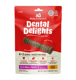STELLA & CHEWY'S DOG DENTAL DELIGHTS XSMALL 23 PACK