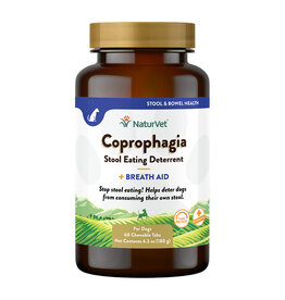 Naturvet Dog Coprophagia Time Release Tablet 60 Count