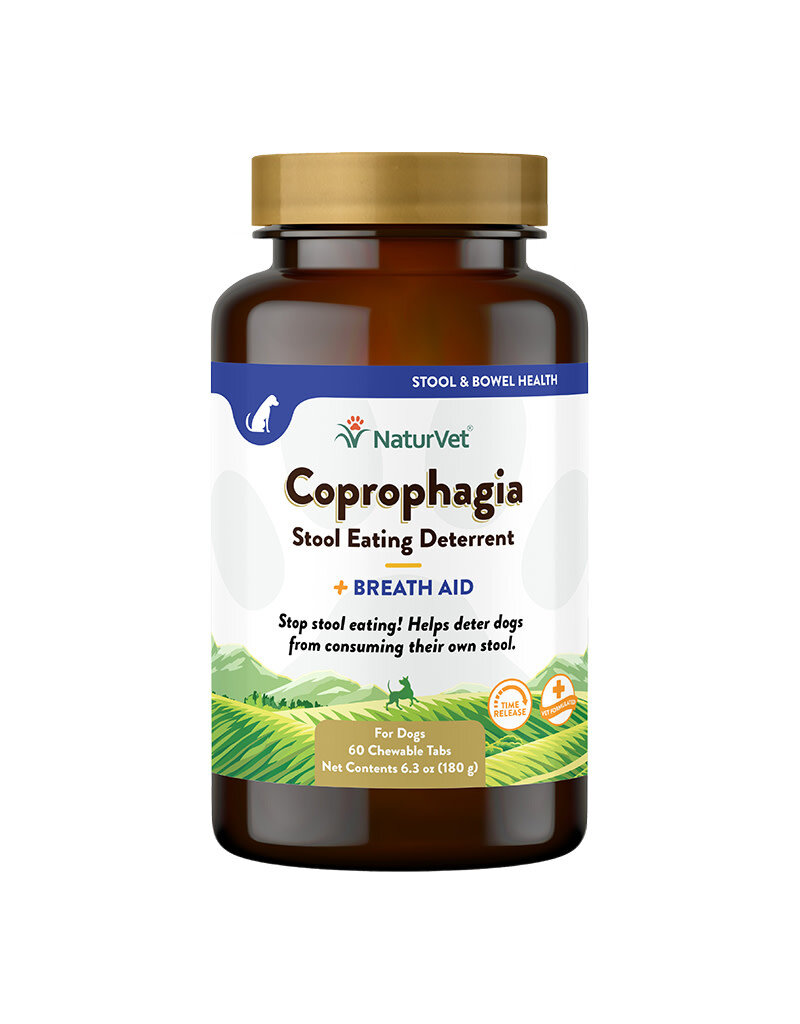 Naturvet Dog Coprophagia Time Release Tablet 60 Count