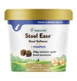 Naturvet Dog Stool Ease Chew 40 Count