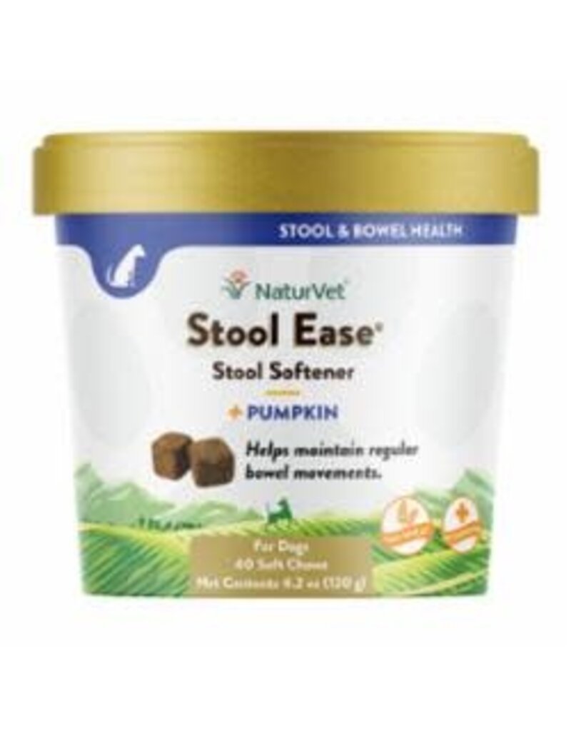 NATURVET DOG STOOL EASE CHEW 40 COUNT