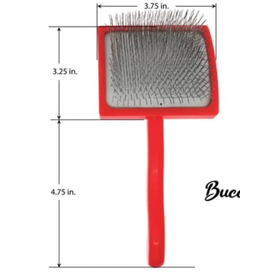 Bucchelli Curved Plastic Slicker Brush (26111P)