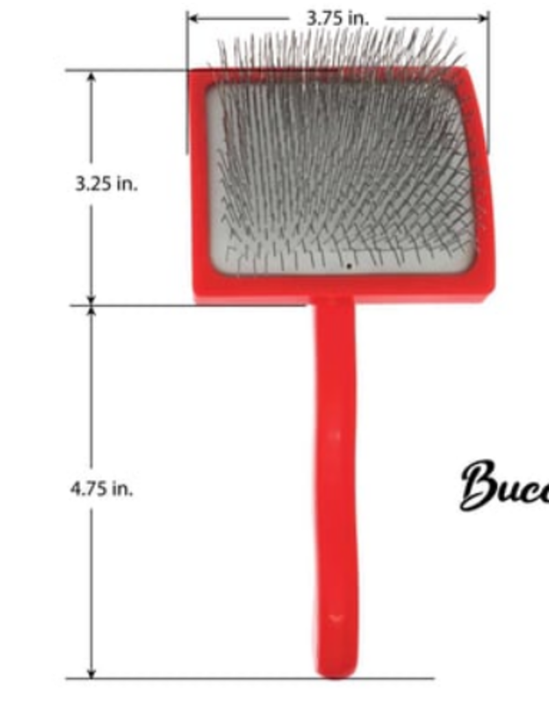 Bucchelli Curved Plastic Slicker Brush (26111P)