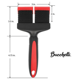 Bucchelli Double Sided Soft Flexible Slicker Brush (24205)