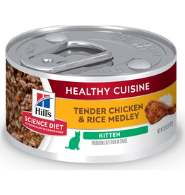 Hill's® Science Diet® Kitten Healthy Cuisine Roasted Chicken & Rice Medley (10447)