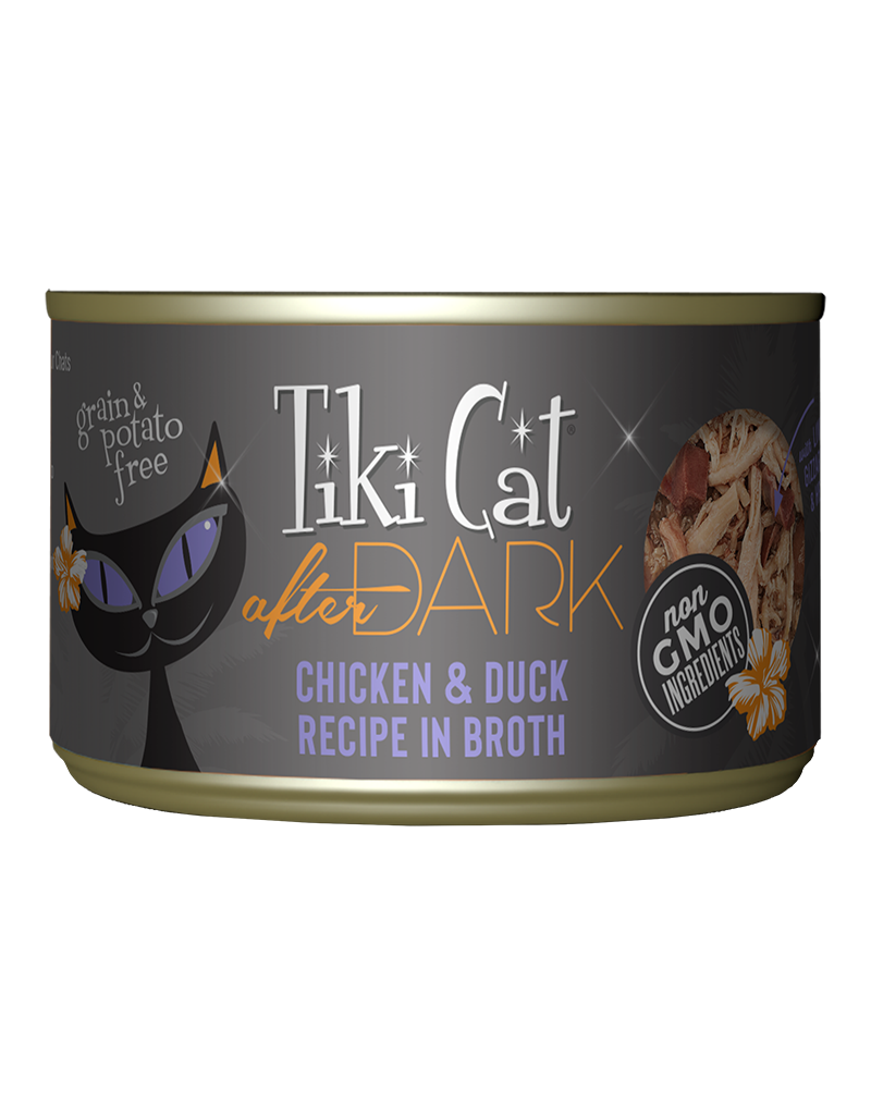 Tiki Cat After Dark Chicken & Duck Canned Cat Food 5.5oz
