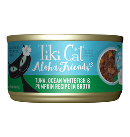 Tiki Cat Tiki Cat Aloha Friends Tuna, Whitefish & Pumpkin Canned Cat Food 3oz