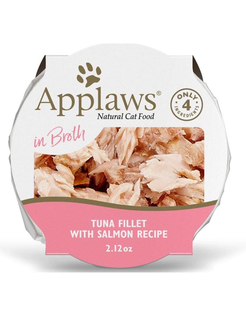 Applaws cat peel top dish broth tuna salmon 2.12oz