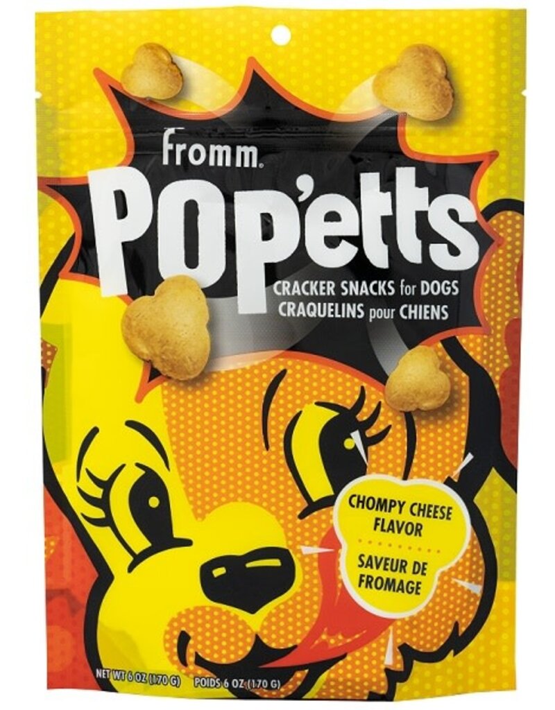 Fromm Fromm Family Pop'etts Chompy Cheese Dog Treats 6oz