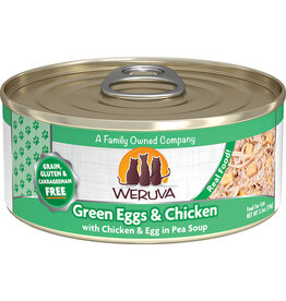 Weruva Weruva Classics Green Eggs & Chicken (Chicken & Eggs in Pea Soup) Canned Cat Food 5.5oz