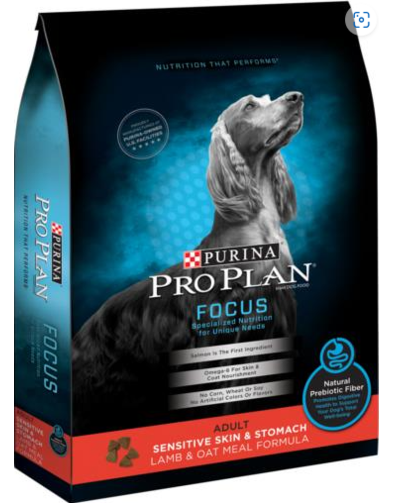 Purina Pro Plan Sensitive Skin & Stomach Lamb & Oatmeal Dog Food 4LB