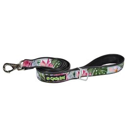 Cycle Dog Regular Width Leash Tropical Floral 6 ft