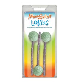 Meowijuana Catnip & Silvervine Lollies Cat Toy