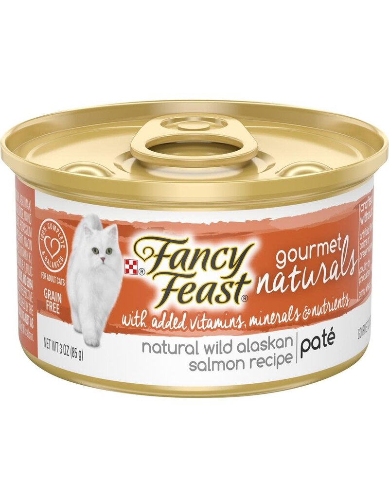 Fancy Feast Gourmet Naturals Grain Free Salmon Cat 12 / 3 oz